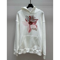 fendi cotton HOODED sweatshirt 2025