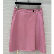 Miu Miu Naplak wraparound skirt pink MPD802 2025