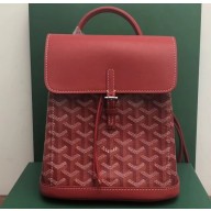 Goyard Alpin Mini Backpack Bag Red