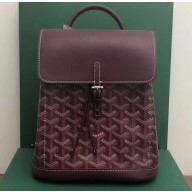 Goyard Alpin Mini Backpack Bag Burgundy