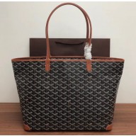 Goyard Artois PM/MM Tote Bag Brown
