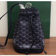 Goyard Petite Flot Bucket Bag Dark Blue