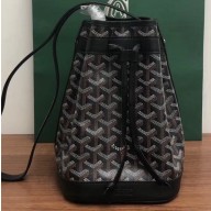 Goyard Petite Flot Bucket Bag Black