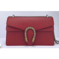 Gucci Dionysus Small Shoulder Bag 400249 Leather Red