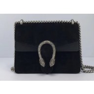 Gucci Dionysus Mini Shoulder Bag 421970 Suede Black
