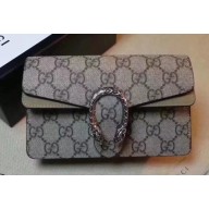 Gucci Dionysus Super Mini Shoulder Bag 476432 GG Canvas Taupe