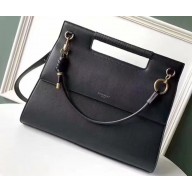 Givenchy Large Whip Bag in Smooth Leather Black