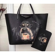 Givenchy Coated Canvas Antigona Shopper Tote Bag 02