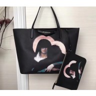 Givenchy Coated Canvas Antigona Shopper Tote Bag 04