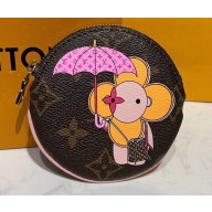Louis Vuitton Monogram Canvas Round Coin Purse Print 01