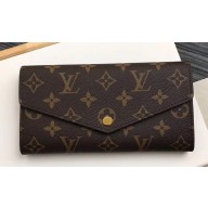 Louis Vuitton Monogram Canvas Sarah Wallet M62235 Rose Ballerine Pink