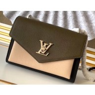 Louis Vuitton Mylockme BB Shoulder Bag M55522 Taupe