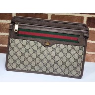 Gucci Web Ophidia GG Pouch Clutch Bag 597619 2020