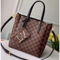 Louis Vuitton Damier Ebene Canvas Belmont PM Bag N60348 Noir Black 2020