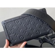 Louis Vuitton Soft Trunk Clutch Bag M68986 Black 2020