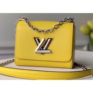Louis Vuitton Epi Leather Twist Mini Bag M56119 Vert Acide Yellow 2020