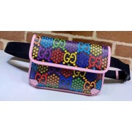 Gucci GG Psychedelic Belt Bag 598113 Pink 2020