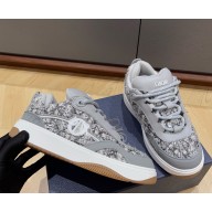 Dior men's B9S Sneakers Tweed knit Silver 2024