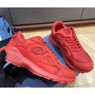 Dior men's x Stone Island B30 Sneaker red 2024