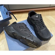 Dior men's x Stone Island B30 Sneaker black 2024