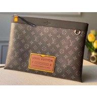 Louis Vuitton Monogram Eclipse Canvas Pochette Discovery GM Bag M69256 2020