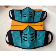 Louis Vuitton Face Mask Monogram Green 2020