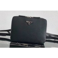 Prada Saffiano Leather Backpack Bag 2VZ038 Black 2020