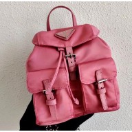 Prada Nylon Mini Backpack Bag 1BH029 Pink 2020