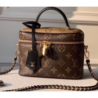 Louis Vuitton Monogram Canvas and Reverse Vanity PM Bag M45165 2020