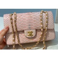 Chanel Python Classic Flap Medium Bag A1112 61