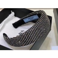 Prada Embellished Satin Headband 1IH016 2020