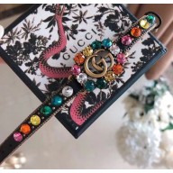 Gucci Leather Bracelet with Double G Multicolor