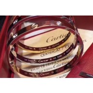 Cartier Love Bracelet with Diamonds and Screwdriver Pink Gold