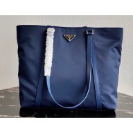 Prada Nylon Tote Bag 1BG291 Blue 2020