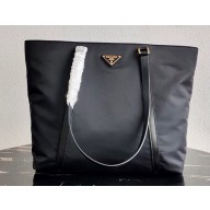 Prada Nylon Tote Bag 1BG291 Black 2020