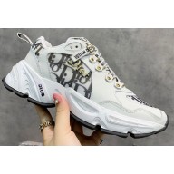 Dior Oblique J'adior Lace-up Lovers Sneakers White/Black 2020
