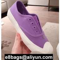 Chanel Vintage Canvas Sneakers Purple Spring 2020