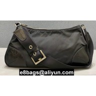 Prada Vintage Shoulder Bag in Nylon Black 2020