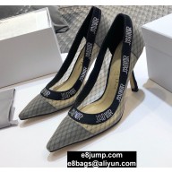 Dior Heel 9.5cm J'Adior Mesh Pumps Black 2020