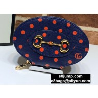 Gucci Horsebit 1955 Oval Coin Case 622040 Polka Dot 2020