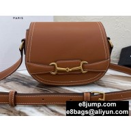 Celine Small Crécy bag in Satinated Calfskin 191363 Brown 2020