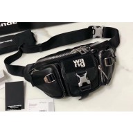 Alexander Wang Surplus Fanny Pack Bag Leather Black