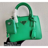 Prada Saffiano Leather Mini Bag 1BA296 Green 2020