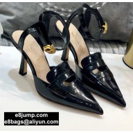 Dior Heel 8cm Boy-D Pumps in Perforated Gradient Calfskin Black 2020