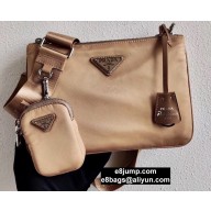 Prada Nylon Re-Edition 2000 Shoulder Bag 1BH046 Beige 2020