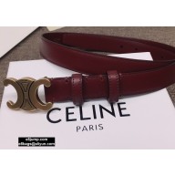 Celine Width 2.5cm Triomphe Belt C05