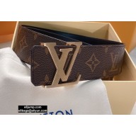 Louis Vuitton Width 4cm LV Initiales Belt LV41