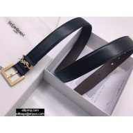 Saint Laurent Width 3cm Belt YSL02