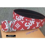 Louis Vuitton Width 4cm LV Initiales Belt LV02