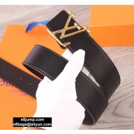 Louis Vuitton Width 4cm LV Initiales Belt LV12